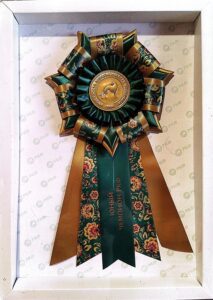 Племенная сука вельш корги пемброк GREAT SOFI HIMERA N/B питомника вельш корги пемброк CLAN IRONHORN — розетка Юный Чемпион РКФ